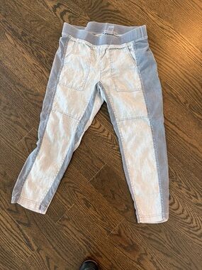 XCVI Wearables Darling Light Blue Two-Tone  Pants!